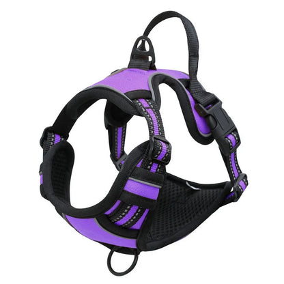 No Pull Dog Harness for Large Dogs Heavy Duty Reflective Easy Control Handle