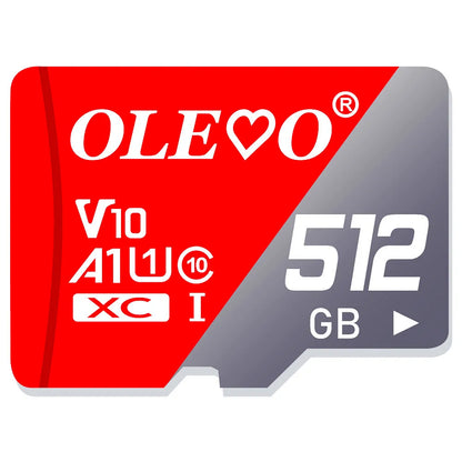 A1 Memory Card 16GB 32GB 64GB 128GB 256GB Mini SD Card Class10 UHS-1 Flash Card TF/SD Card for Mobile Phones Tablets and Digital Devices