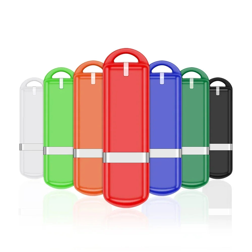 usb flash drive 128gb pen drive, shatterproof multi-capacity usb 3.0 stick for laptop, computer, car, tv - colourful storage solution, gifts for children & photography studio