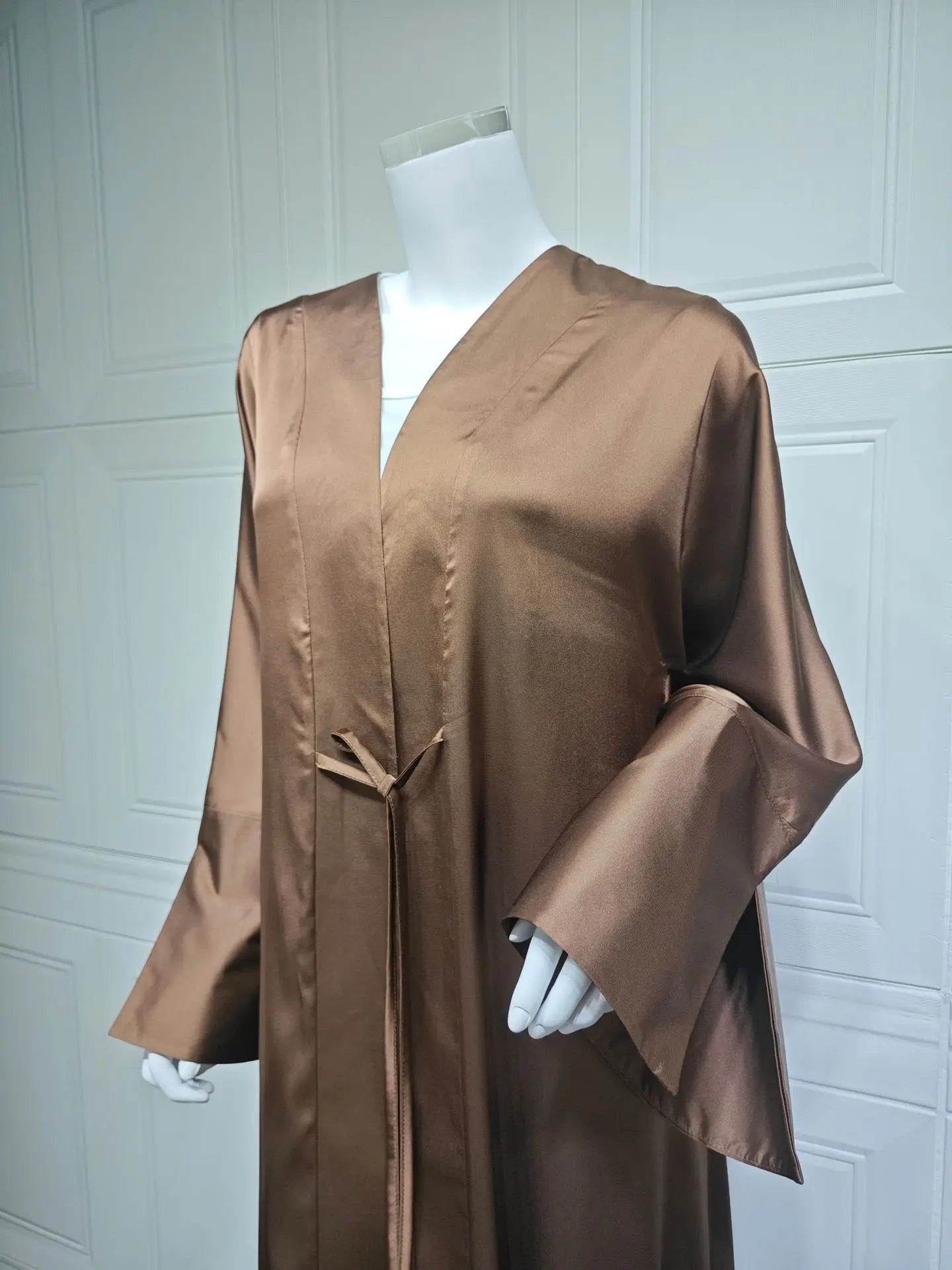 ramadan decoration 2024 muslim girl army green abaya robe islamic gift elegant prayer dress for special occasions and everyday wear