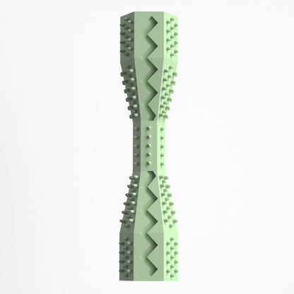 Durable Hexagonal Dog Chew Toy Stick for Teeth Cleaning, Interactive Pet Chew, Bite-Resistant, Suitable for All Dog Sizes, Promotes Healthy Gums and Exercise