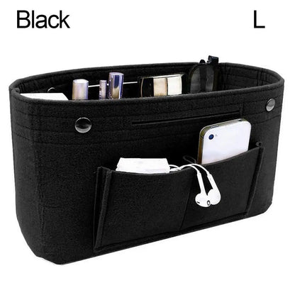 Soft Pouch Organizer Felt Insert Bag Inner Bag Handbag Insert Bag Purse LinerFor Longchamp Le Pliage Backpack Bag