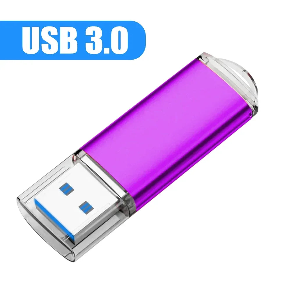 64gb usb 3.0 metal flash drive waterproof memory stick for pc, car, tv - high-speed data transfer, durable storage solution