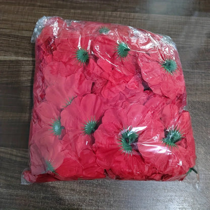 Silk Artificial Dahlia Flower Heads 100pcs 10cm for Home Décor, Wedding, Bridal Shower, Outdoor Event Decoration, DIY Wreaths, Gift Box Fillers, Silk Rose Style