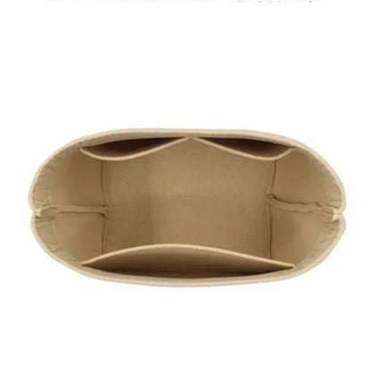 Felt Cloth Insert Bag For Longchamp LE PLIAGE CUIR Top Handle Bag XS Organizer Makeup Pouch Travel Inner Handbag Storage Divider