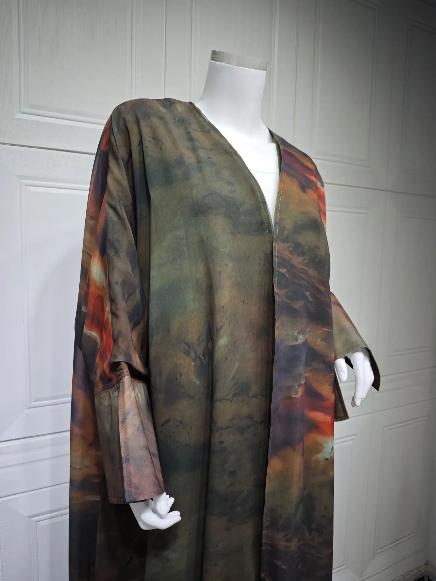 muslim woman dress chiffon abaya dubai luxury robe prayer clothes ramadan wear - elegant lightweight robe for modest fashion, perfect for autumn and winter celebrations