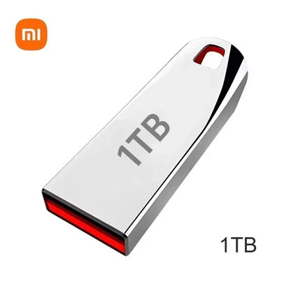 Xiaomi 2TB USB 3.0 Metal Flash Drive High Speed Pendrive Waterproof Portable USB Drive 1TB 512GB 256GB Memoria USB Flash Disk for Data Storage and Backup