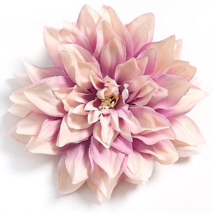 Artificial Dahlia & Chrysanthemum Flower Heads, 5/10pcs, 15cm, Silk DIY Home Decor, Bridal Bouquet Accessories, Party, Anniversary, Indoor Decoration