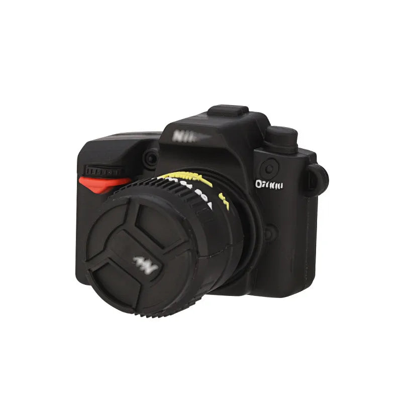 cartoon usb flash drive | 32gb to 128gb memory stick | mini usb 2.0 pen drive for data storage | silicone material, portable for camera & computer use