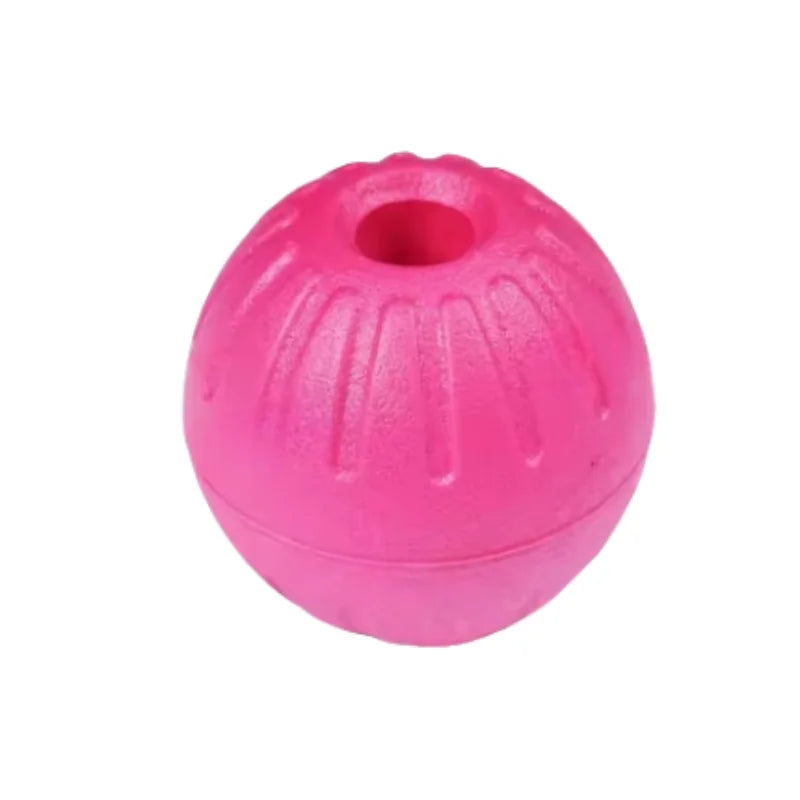 floating dog chew toy, durable eva 7cm/9cm ball for training & fetch, multi-coloured waterproof, ideal for beach & park play, perfect for small to large dogs