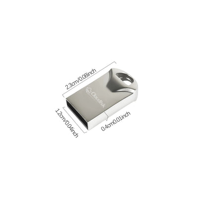 Waterproof Metal USB Flash Drive 1GB-64GB, Mini Pendrive USB2.0 for PC Laptop Storage, CE/FCC/RoHS Certified, Various Capacities