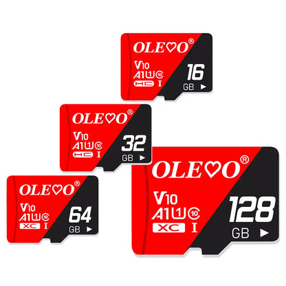 Class 10 Memory Cards 64GB Micro TF Card for Phone PC Tablet 512GB Mini SD Card 128GB 256GB High Speed Storage for Cameras and Digital Devices
