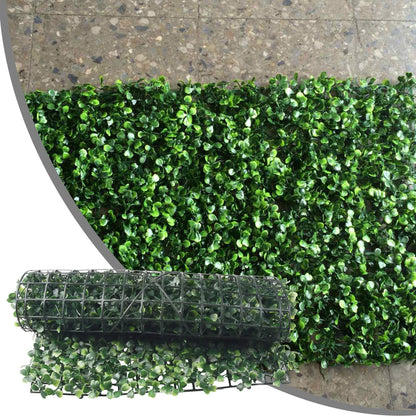 Artificial Plant Wall Foliage 40x60cm Grass Mat for Exhibition, Outdoor Spaces, Plastic Greenery Panels, Desktop Décor, Simulation Lawn, Bridal Shower Decorations, Easy Installation