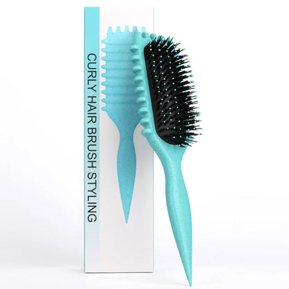 B0CZQYDWFR Salon Styling Curly Hair Styling Brush Curl Hair Brush for Combing and Shaping Men's and Women's Curls Reduce Pulling Tools