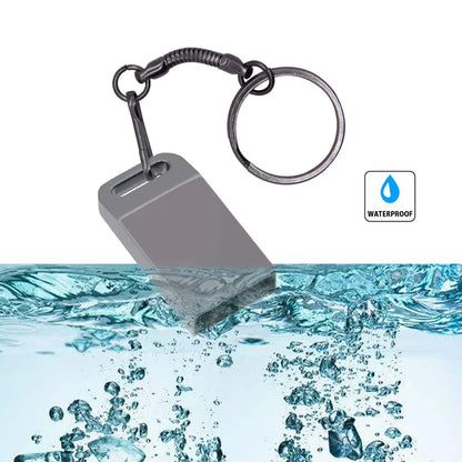 Ultra Compact Metal USB Flash Drive 64GB, 32GB, 16GB, 8GB, 4GB, 2GB, 1GB - High-Speed USB 2.0 Memory Stick for Photography, Business, Wedding Gifts