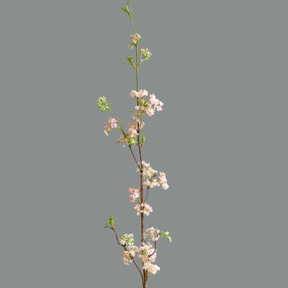 Artistic White Artificial Flower Branch 100cm | Silk Texture | Home & Event Decor | Ideal for Weddings, Anniversaries & Indoor Decoration