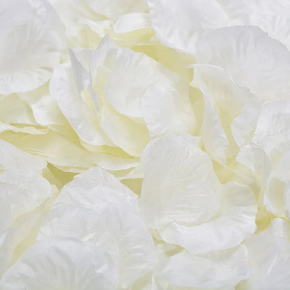 Artificial Silk Rose Petals 1000pcs for Romantic Occasions, Wedding, Anniversary, Proposal, Valentine's Floral Decor, Non-Woven Indoor Home Decoration