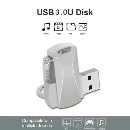 Metal 16TB U Disk Flash Drive USB 3.0 High Speed File Transfer 8TB 2TB Ultra-large Capacity Waterproof Mechanical Style