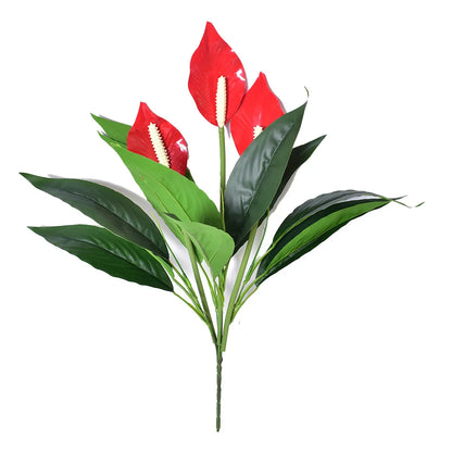 Artistic White Artificial Flower Branch 100cm | Silk Texture | Home & Event Decor | Ideal for Weddings, Anniversaries & Indoor Decoration