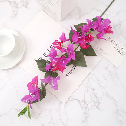 Artificial Rattan Flowers 78CM Long Branches for Wedding, Anniversary, Event Decor, Home and Outdoor Display, Vase Flower Arrangement, Desktop Placement