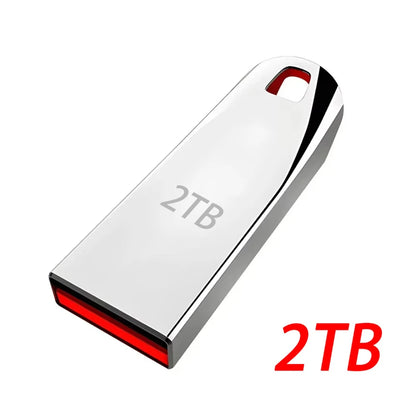 New 2TB Usb 3.0 Flash Drives High Speed Metal Pendrive 1TB 512GB 256GB Portable Usb Drive Waterproof Memoria Usb Flash Disk ﻿