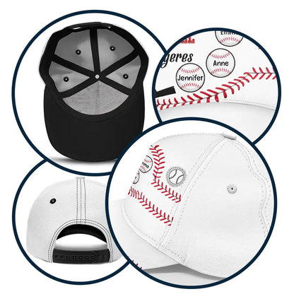 My Favorite Baseball Players - Personalized Classic Cap for Dads and Men, Comfortable Adjustable Baseball Hat, Ideal Gift for Father's Day, Birthdays, and Anniversaries