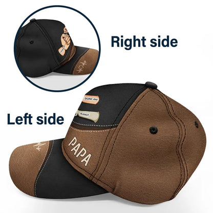 Fist Bump, Best Friends For Life Kid Pet Cap for Dads and Grandpas, Adjustable Classic Hat, Stylish Gift for Pet Lovers, Comfortable Polyester Cotton Blend