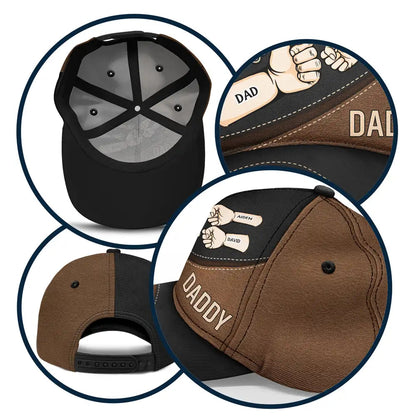 Fist Bump, Best Friends For Life Kid Pet Cap for Dads and Grandpas, Adjustable Classic Hat, Stylish Gift for Pet Lovers, Comfortable Polyester Cotton Blend