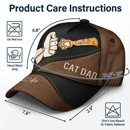 Fist Bump, Best Friends For Life Kid Pet Cap for Dads and Grandpas, Adjustable Classic Hat, Stylish Gift for Pet Lovers, Comfortable Polyester Cotton Blend