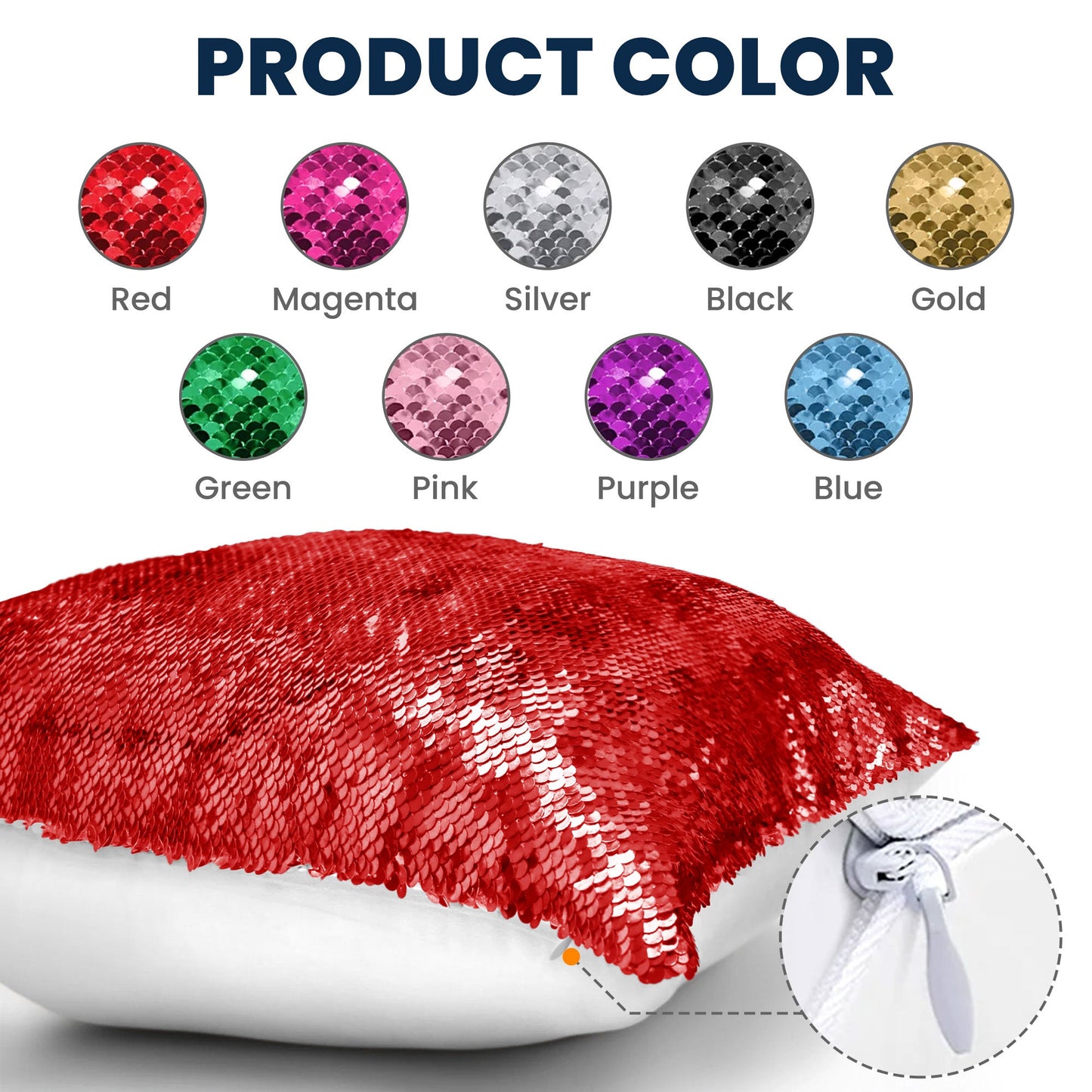 welcome to poundtown - sequin pillow gift for couples