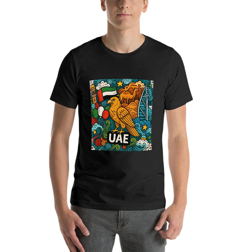 men's 100% cotton short sleeve t-shirt with breathable comfort, single sided print, casual fit, ideal for fitness and leisure, great gift for him, stylish and versatile for all occasions