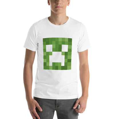 Men's 100% Cotton Short Sleeve T-shirt with Double-Sided Print - Casual Unisex Tee, Breathable and Comfortable Design - Ideal Gift for Fitness Enthusiasts and Everyday Wear