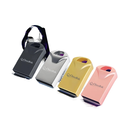 Waterproof Metal USB Flash Drive 1GB-64GB, Mini Pendrive USB2.0 for PC Laptop Storage, CE/FCC/RoHS Certified, Various Capacities