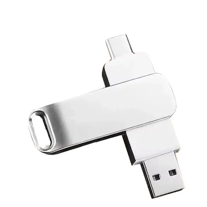 16TB USB 3.2 Flash Drive Metal High-Speed Memory Stick for Windows & Mac, Waterproof, Portable Plug and Play Compatible with All Systems