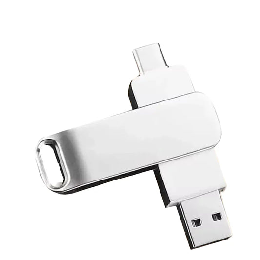 16TB USB 3.2 Flash Drive Metal High-Speed Memory Stick for Windows & Mac, Waterproof, Portable Plug and Play Compatible with All Systems