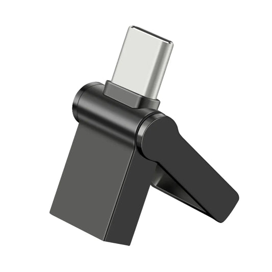 USB Type-C Metal Flash Drive – 4GB, 8GB, 16GB Capacities – Portable Memory Stick with Keychain, Ideal for Data Transfer and Storage, Compatible with USB 2.0 Devices