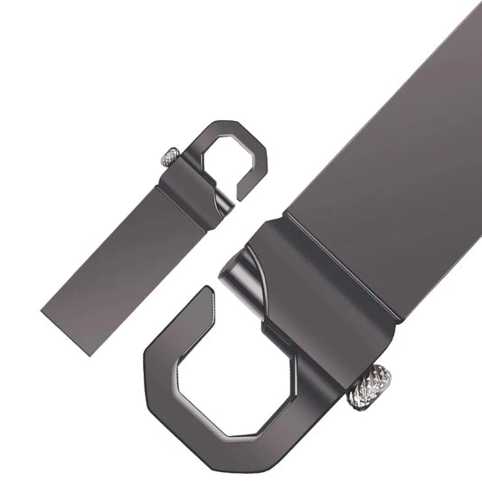USB 2.0 Flash Drive 64GB Metal Mini Carabiner, Waterproof High Speed Memory Stick for Business and Photography, Available in Gray, Silver, Gold - 32GB, 16GB Options