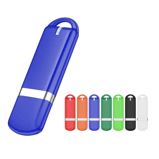Shatterproof 64GB USB Flash Drive - Colourful Plastic Memory Stick for Laptop, Car, TV - Waterproof and Antimagnetic, Perfect Creative Business Gift