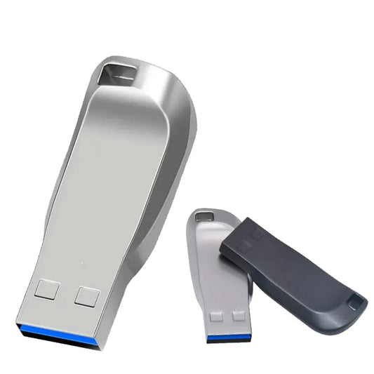 USB 3.0 Metal Flash Drive, Waterproof Memory Stick in 4GB, 8GB, 16GB, 32GB, 64GB – Ideal for Photography, Business, Gifts, and Weddings