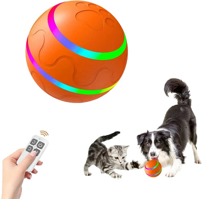 Interactive Pet Toy Ball, Remote-Controlled with Motion Activation, Durable Exercise Ball for Dogs of All Sizes, Indoor Outdoor Fun for Active and Engaging Dog Playtime