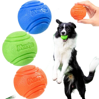 Durable Rubber Pet Dog Ball Toy, Interactive Bouncy Chew Ball for Small & Large Dogs, Outdoor Fetch & Training, Safe & Long-lasting Play, Easy-to-Clean, Gift-Ready