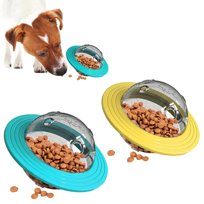 Interactive Dog Treat Dispensing Ball | Durable Pet Puzzle Toy for IQ Training | Slow Feeder for Puppies & Adult Dogs | Adjustable Difficulty for Engaging and Stimulating Play