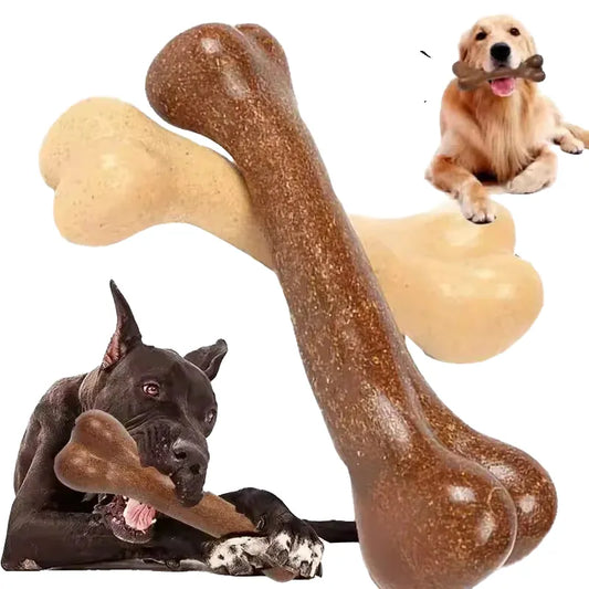 Durable Wooden Dog Chew Toys, Non-Toxic Safe Material, Tough Anti-Bite Design, Ideal for Dental Health, Stress Relief, Interactive Play, Suitable for Small, Medium, Large Dogs