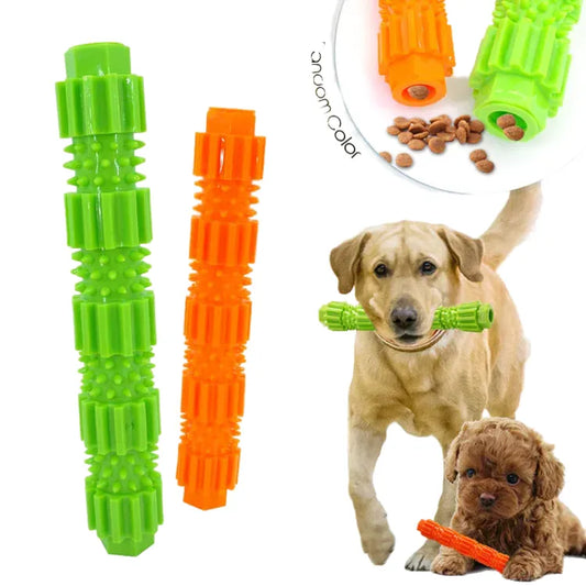 Strong Rubber Dog Chew Toy for Aggressive Chewers, Treat Dispensing, Teeth Cleaning, Long-Lasting, Squeaky Design, Safe for All Dog Sizes, Pet Play and Mental Stimulation
