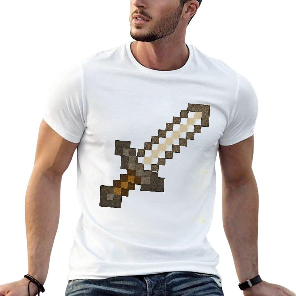 men's 100% cotton short sleeve t-shirt with unique printed design breathable comfortable fit casual tee great for fitness travel events gift for him