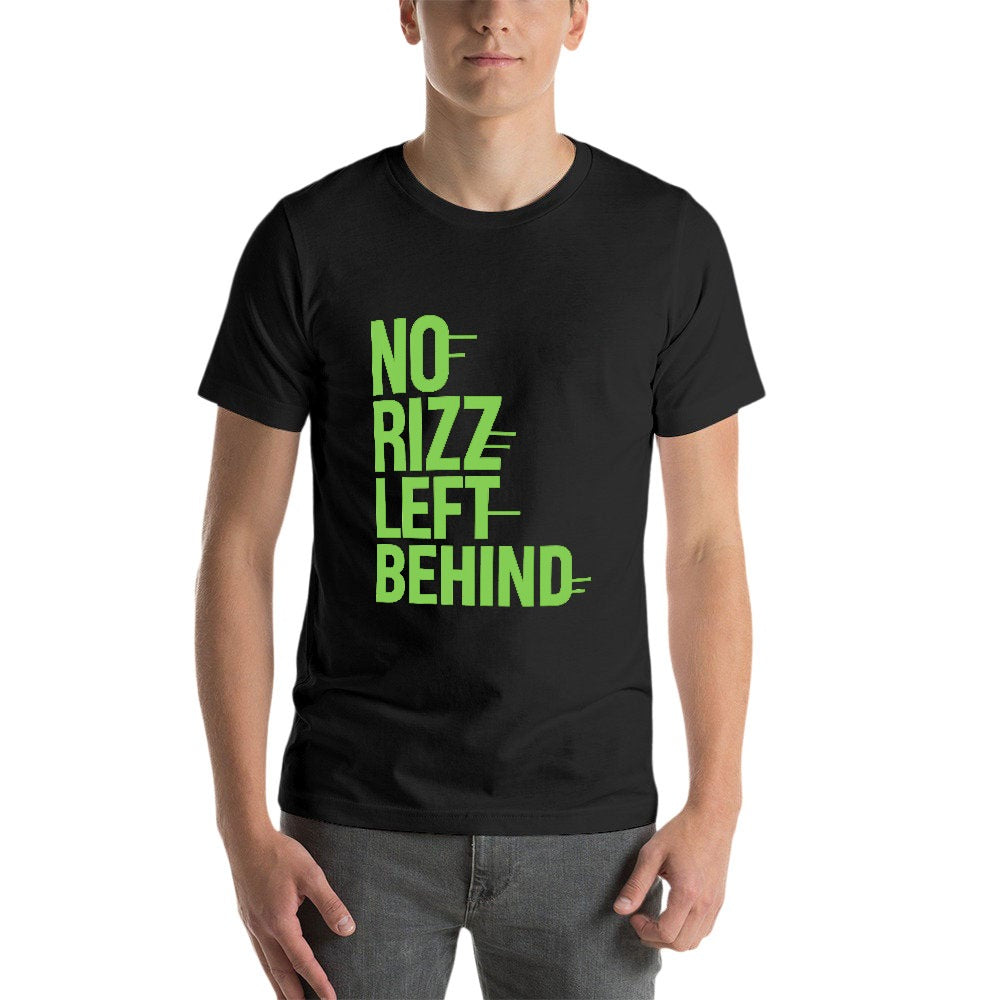 no rizz left behind t-shirt skibidi t-shirt