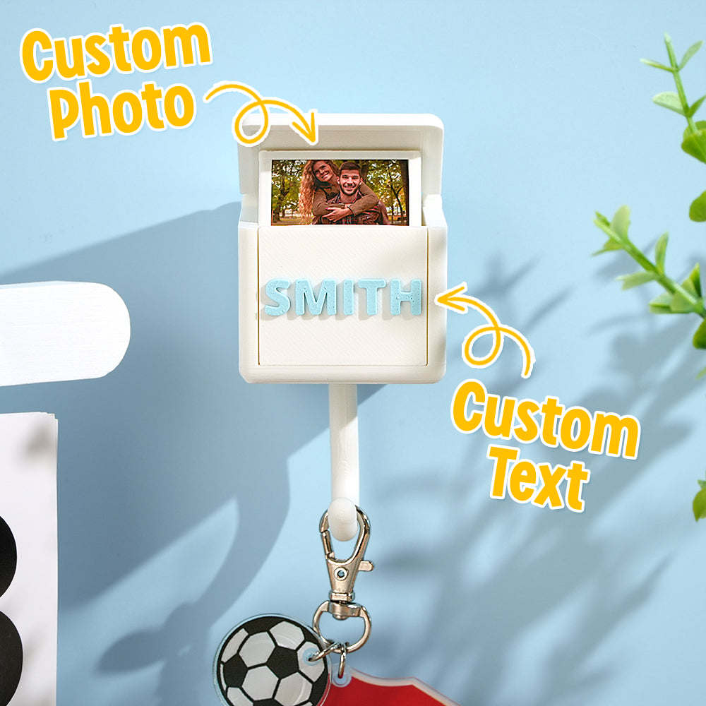 personalized 3d printed gravity hooks home decor gift for family - unique modern hooks for stylish organization and display