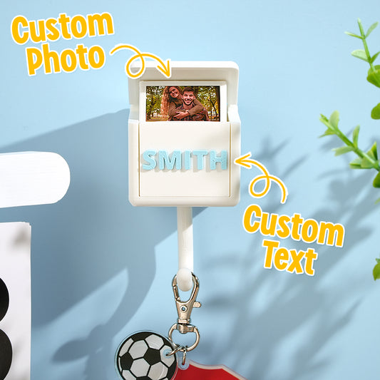 Personalized 3D Printed Gravity Hooks Home Decor Gift for Family - Unique Modern Hooks for Stylish Organization and Display