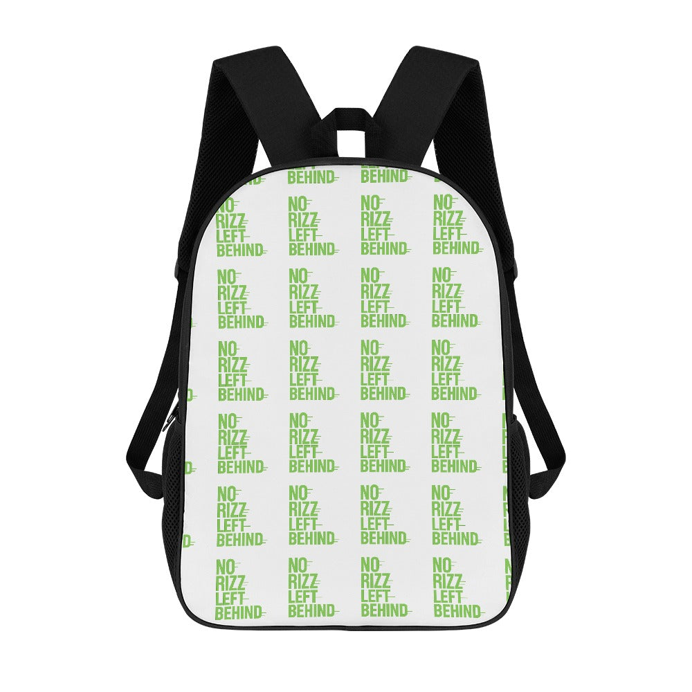 17 inch shoulder backpack for school and outdoor activities, durable 600d polyester, adjustable straps, side pockets, lightweight and versatile for kids and adults, ideal for travel and sports
