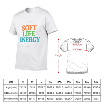 2025 Men's Short Sleeve Cotton T-Shirt with Double-Sided Printed Graphic Casual Fit Fun Gift for Men Women Unisex Tee